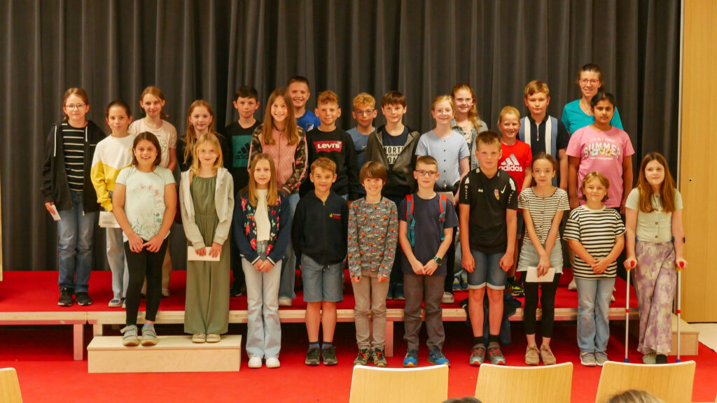 Klasse 5c mit Klassenlehrerin A. Hils