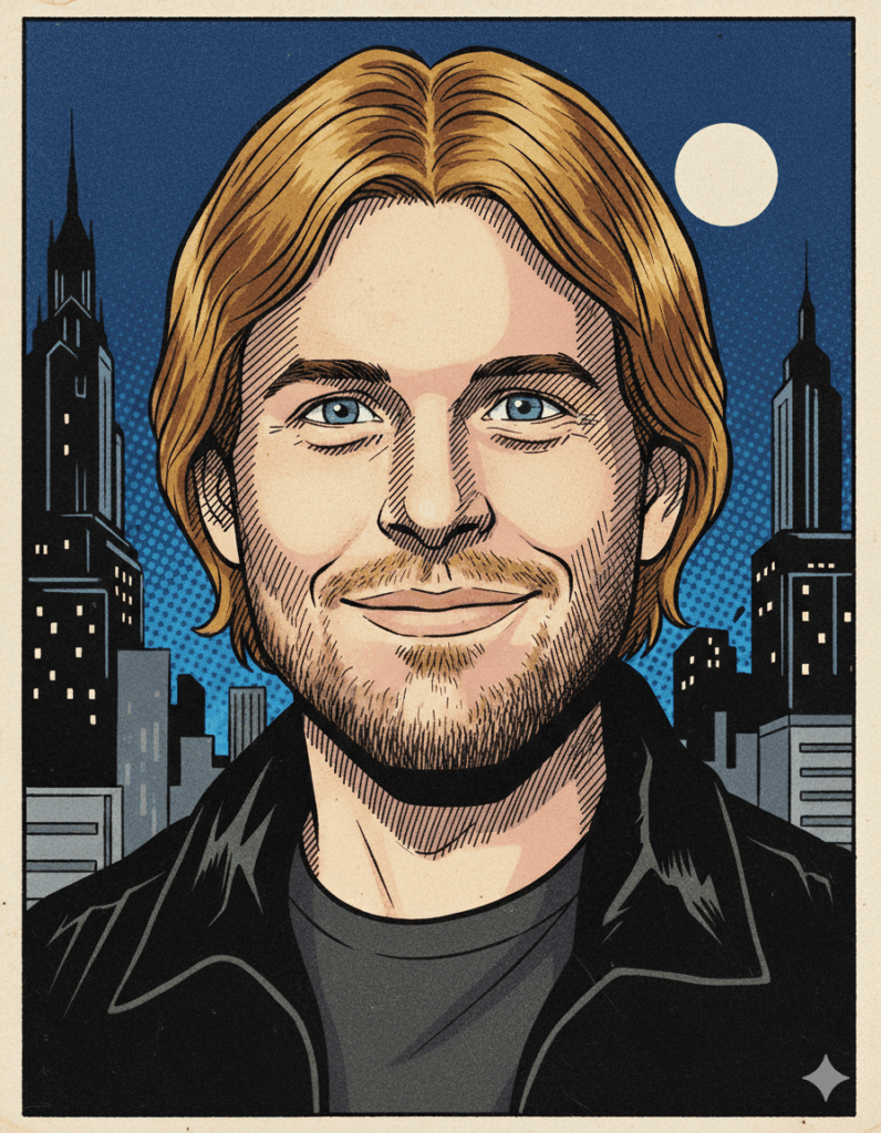 Mit künstlicher Intelligenz verfremdetes Bild von Christian Schinnagel