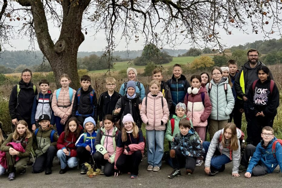 Die Klasse 5c bei den Kennenlerntagen 2025