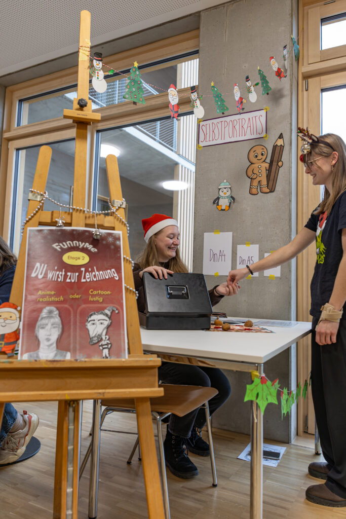 Bild des GTO-Weihnachtsmarkts: Verkaufsstand