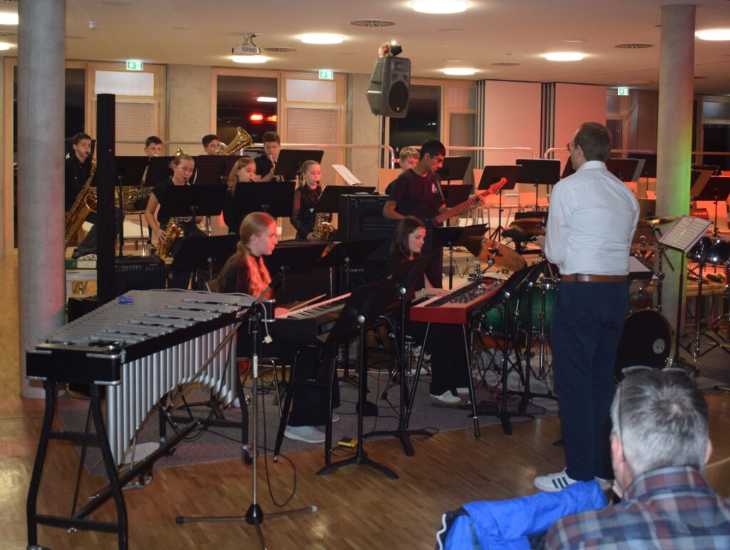 Bild vom Abschlusskonzert des Jazz-Symposiums 2026 am Ganztagsgymnasium Osterburken