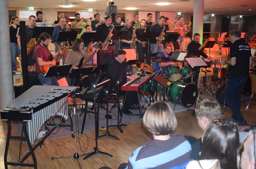 Bild vom Abschlusskonzert des Jazz-Symposiums 2026 am Ganztagsgymnasium Osterburken