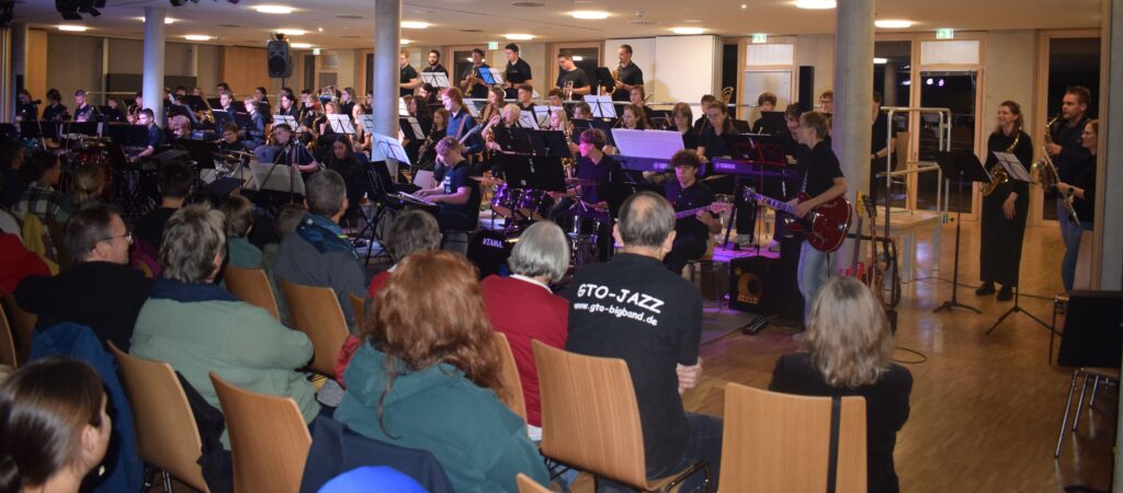 Bild vom Abschlusskonzert des Jazz-Symposiums 2026 am Ganztagsgymnasium Osterburken