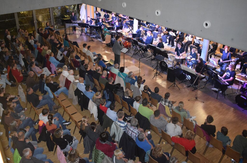 Bild vom Abschlusskonzert des Jazz-Symposiums 2026 am Ganztagsgymnasium Osterburken
