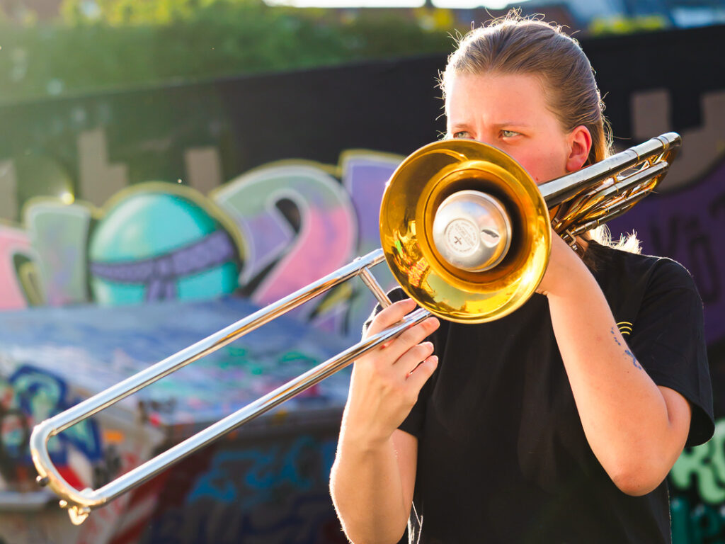 Bild der Dozentin Wilhelmine Reihl des Jazz-Symposiums 2026 am GTO Osterburken